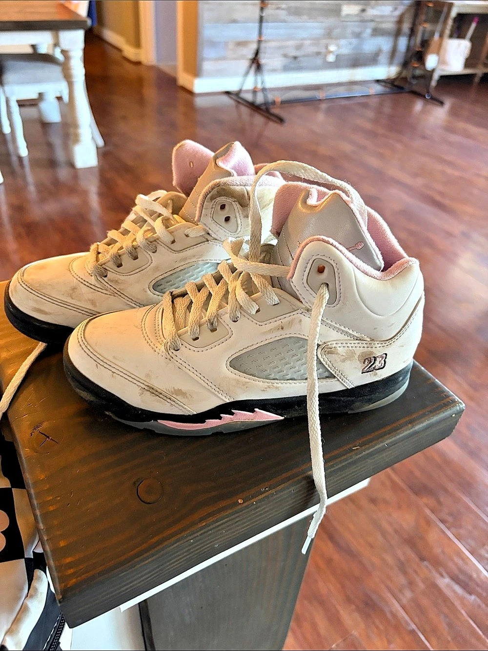 Nike Air Jordan 2Y Girl Sneakers White & Pink